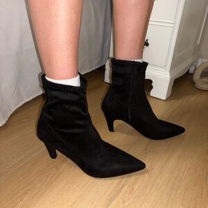 ASOS Black Heeled Boots
